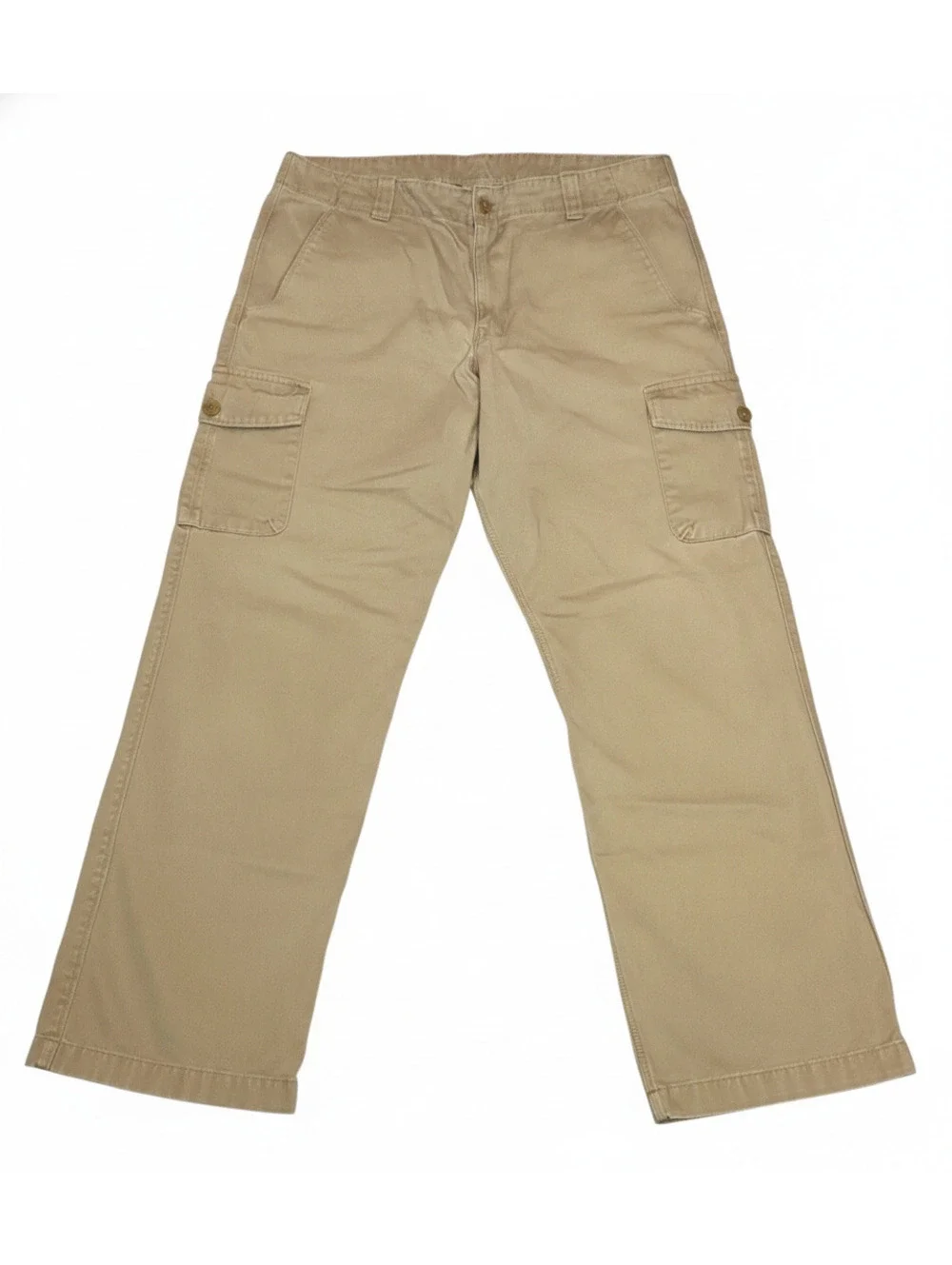 The North Face Cargo Pants Mens 34 Beige Khaki Pockets Outdoor Workwear Casual